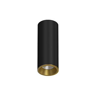 Накладной светодиодный светильник SLC7391/7W Black-Gold TRIAC 4000K