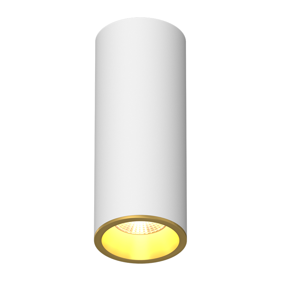 Накладной светодиодный светильник Ledron SLC7391/7W White-Gold TRIAC — изображение 2