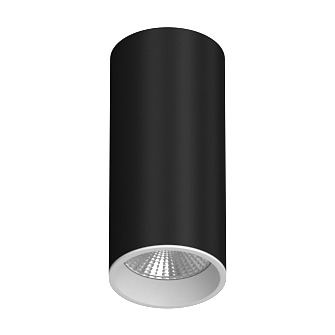 Накладной светодиодный светильник SLC7392/12W Black-White 4000K