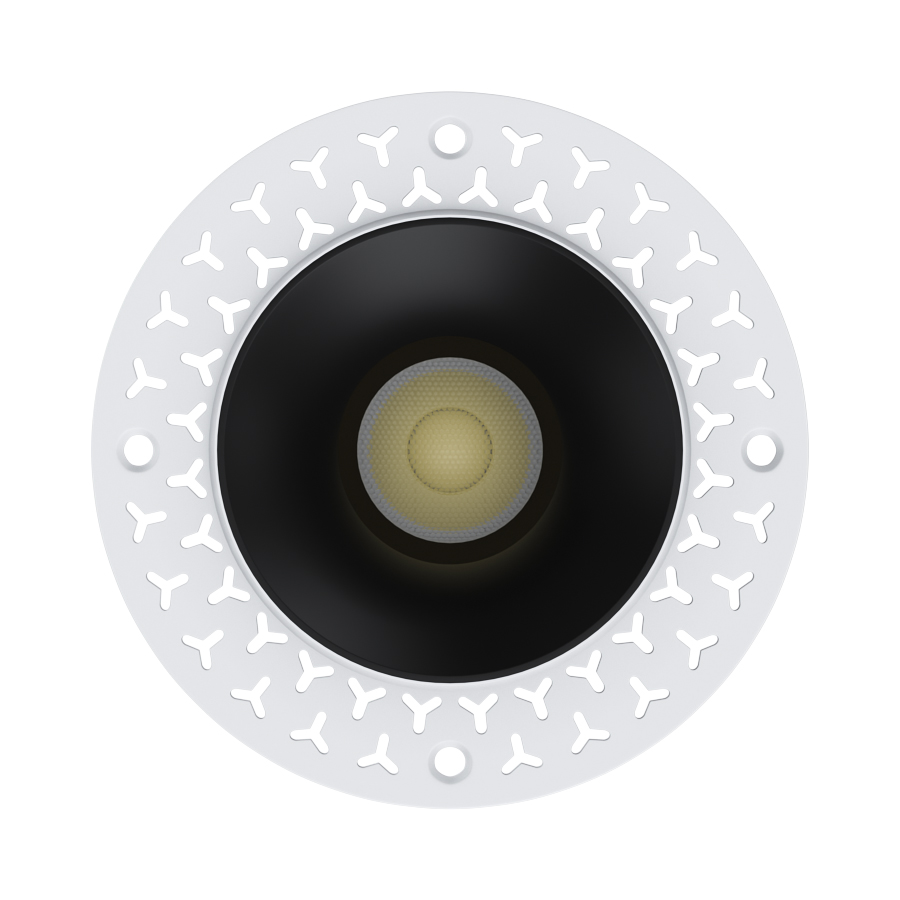 Встраиваемый светодиодный светильник под шпаклевку Starship Black 12W Zigbee — изображение 3