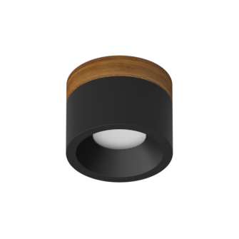 Накладной светодиодный светильник Ledron SUITABLE MINI Wooden Black