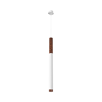 Подвесной (встраиваемый) светодиодный светильник Ledron SAGITONY R BASIC T40 Wooden 200 White