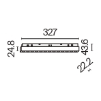 Трековый светильник Точки / Points Exility 2700-6000K 18Вт 36° Dim Dali1 Трековый светильник Technical TR031-4-18WTW-DD-B — изображение 2