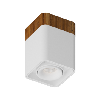 Накладной светодиодный светильник Ledron TUBING Wooden 30 White