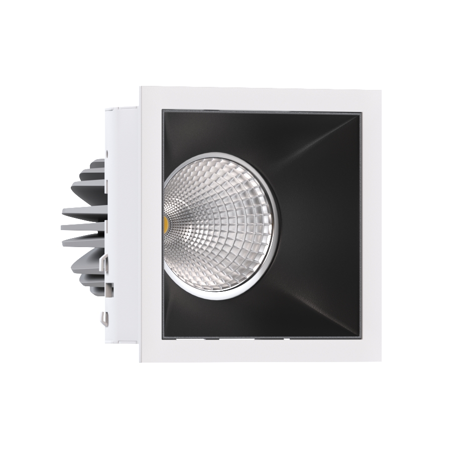 Встраиваемый светодиодный светильник Ledron RISE KIT 1 LED 4000K White-Black — изображение 2