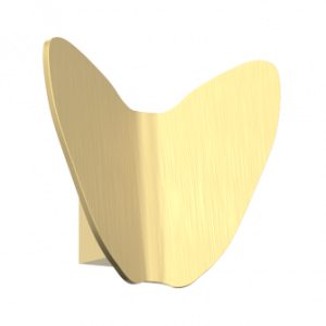 Настенный светодиодный светильник WINGS Brushed gold