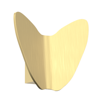 Настенный светодиодный светильник WINGS Brushed gold