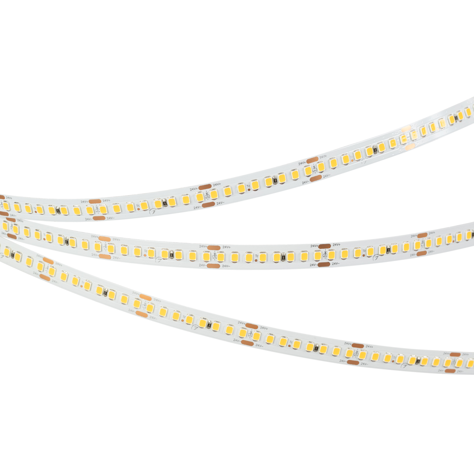 Светодиодная лента RT-A192-10mm 24V Warm3000 (17.6 W/m, IP20, 5m) (Arlight, высок.эфф.150 лм/Вт) — изображение 4