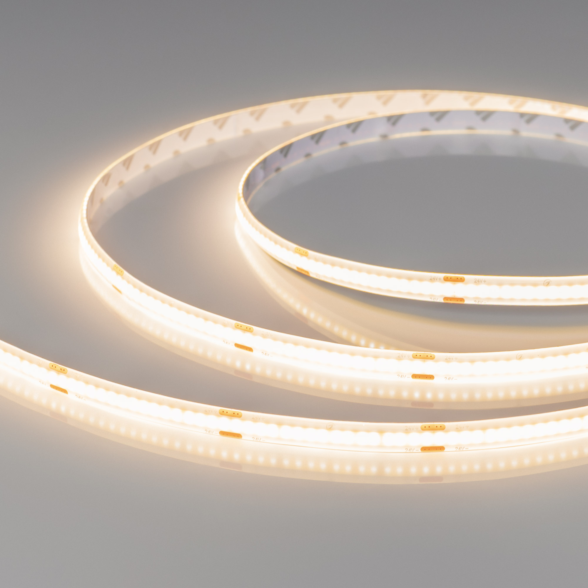 Светодиодная лента герметичная COB-SE-X320-8mm 24V Warm3000 (8 W/m, IP65, 5m) (Arlight, -)